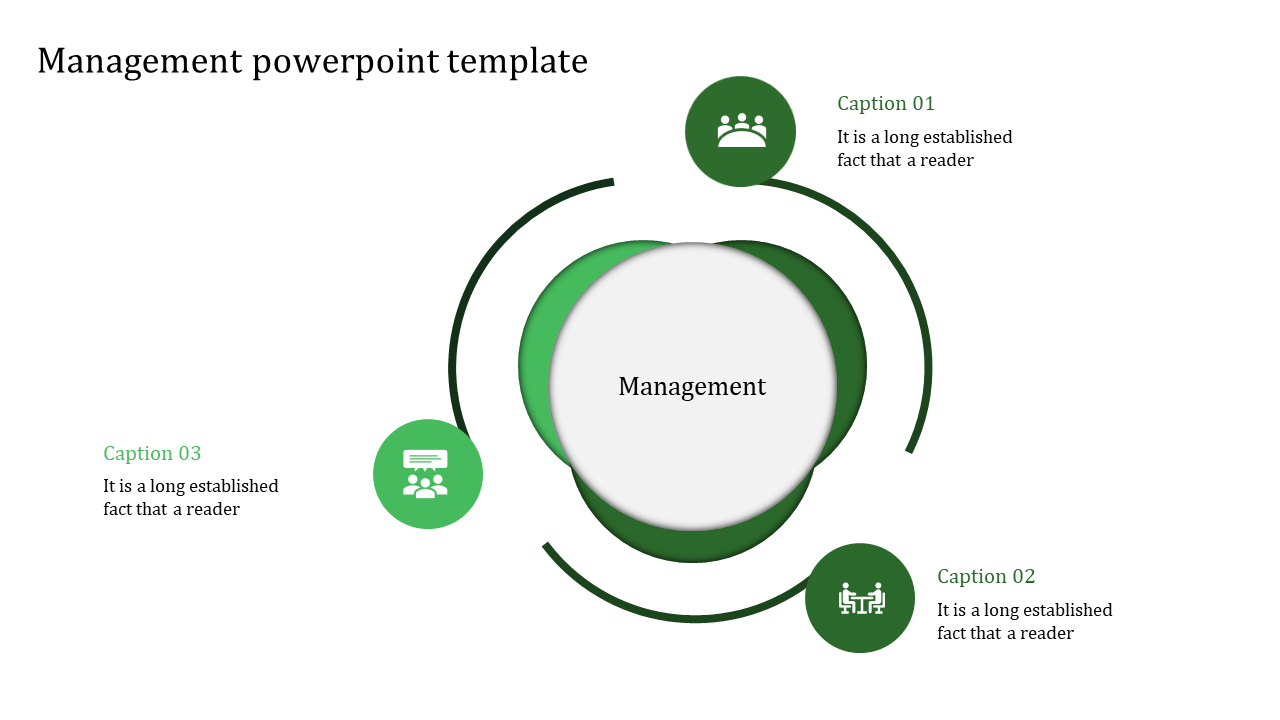 management powerpoint template-management powerpoint template-green